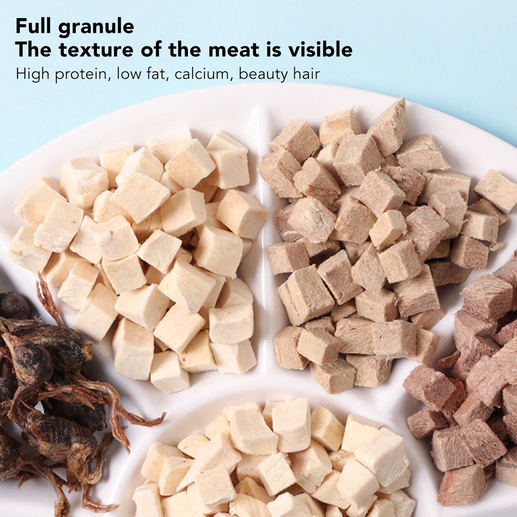 hammia-อาหารแห้ง-แช่แข็ง-สําหรับสัตว์เลี้ยง-สุนัข-แมว-ไก่แช่แข็ง-ปลาค็อดแห้ง-เกรนเป็ด-ชิ้น-เนื้อวัว-ไก่แห้ง