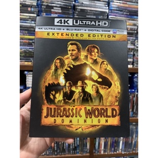 Jurassic World Dominion : 4k ultra hd + Blu-ray ไม่มีไทย