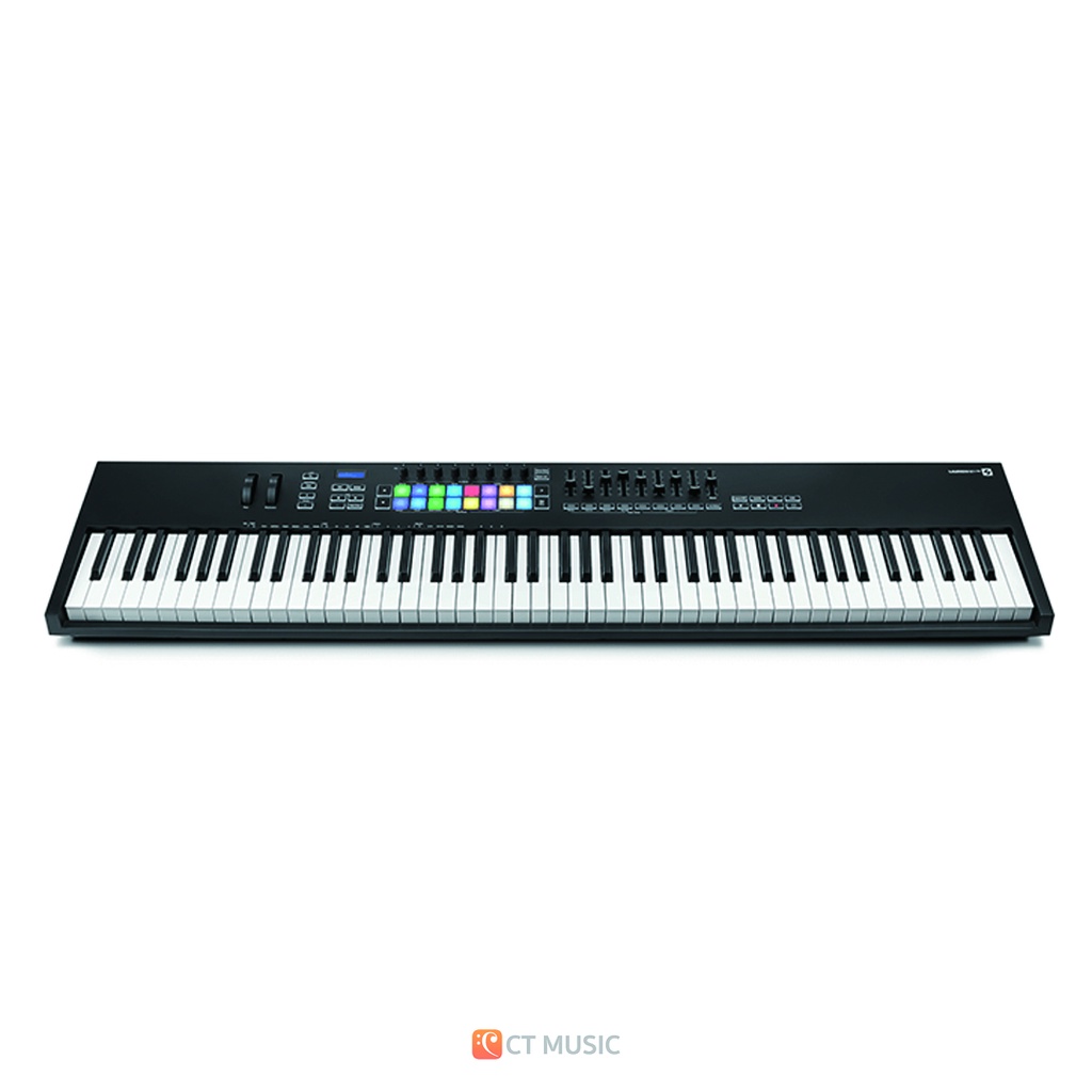 novation-launchkey-88-mkiii-คีย์บอร์ดใบ้-midi-keyboard-controller-88-mk3