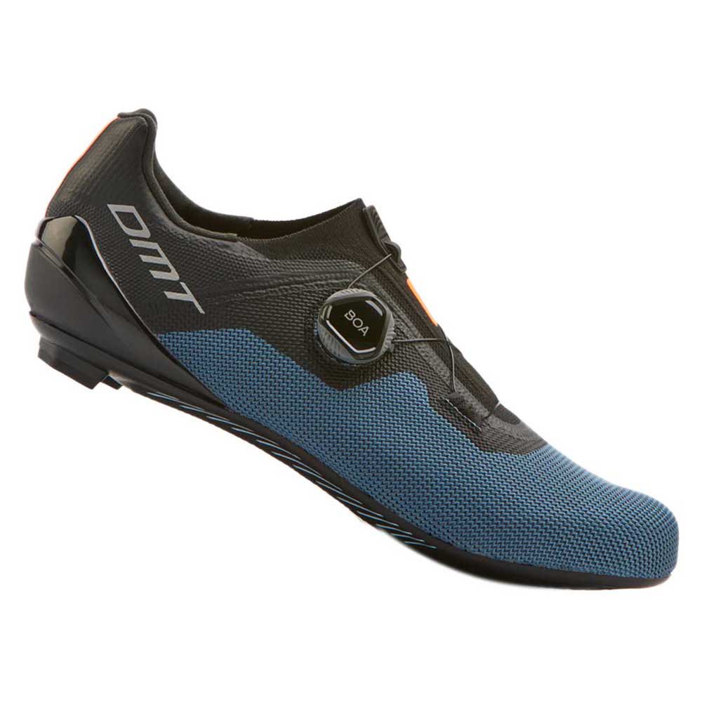 new2022-dmt-รองเท้าจักรยานเสือหมอบ-kr4-petrol-blue-พื้นnylon-composite-made-in-italy-ของแท้-100