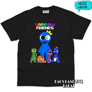 เสื้อยืด พิมพ์ลาย Rainbow Friends พรีเมี่ยม สําหรับเด็ก