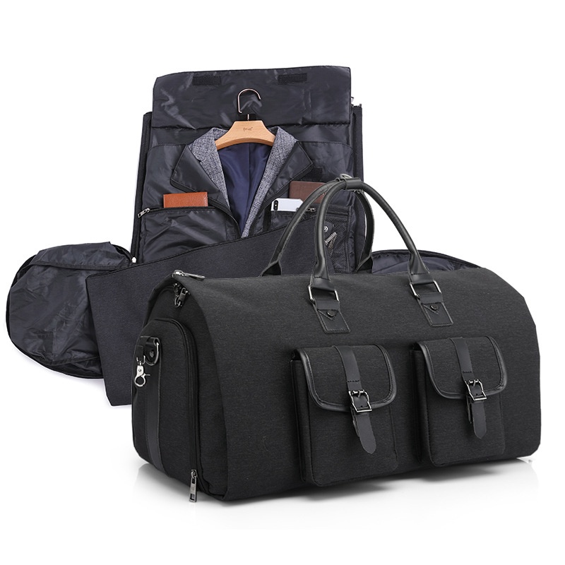 Modoker Garment Suitcase Pack Foldable Travel Bag for Men Laptop Tote