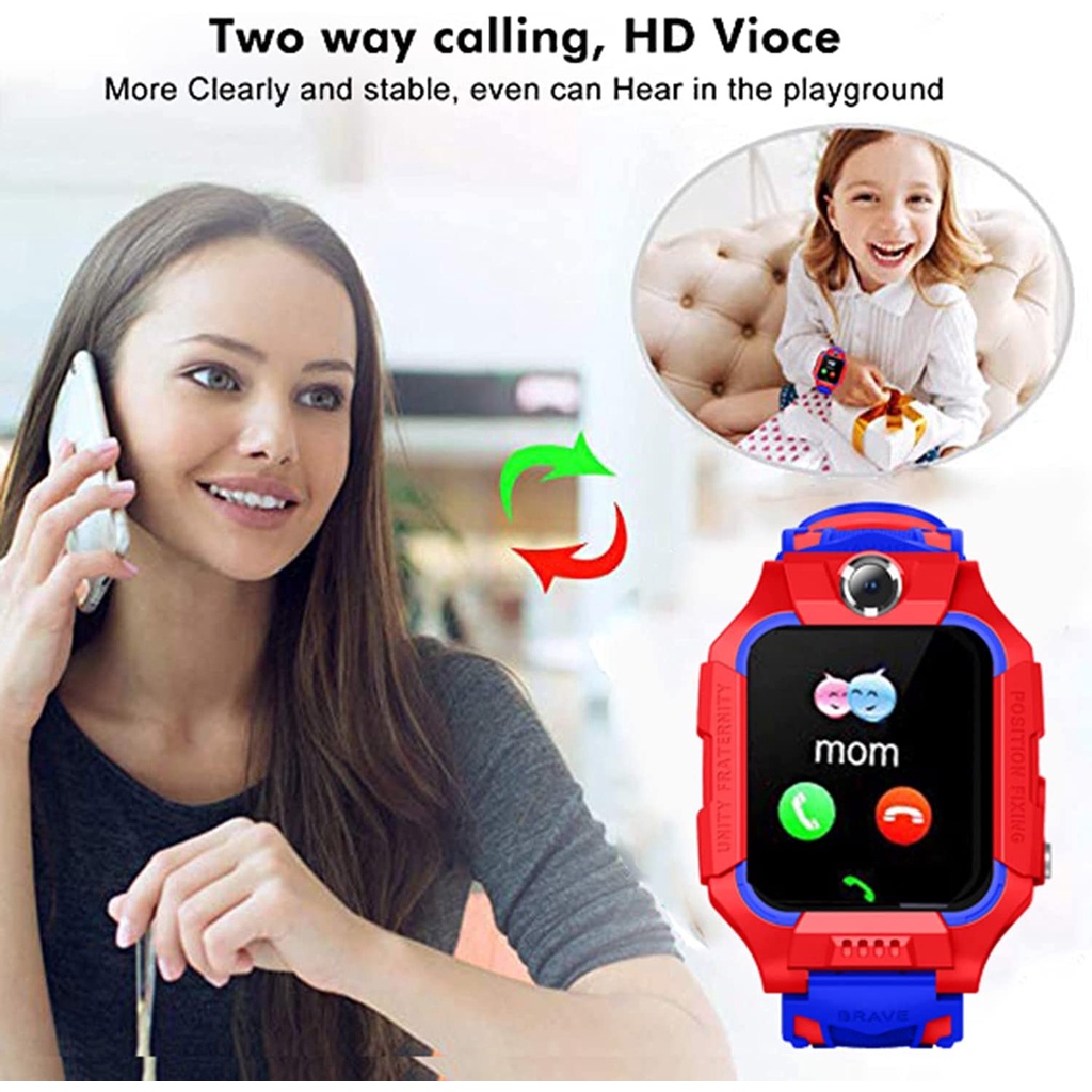 สินค้าพร้อมส่ง-q19-นาฬิกาเด็ก-kids-smartwatch-เมนูไทย-ใส่ซิมโทรได้-gps-lbs-ติดตามตำแหน่ง-สมาร์ทวอทช์-ใส่ซิมได้-นาฬิกาโทรศัพท์-โทรได้ถ่ายรูปได้