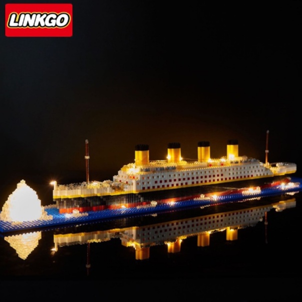 เลโก้ตัวต่อเรือ-เลโก้แบบเฟือง-มีไฟled-รหัสno-m2027จำนวน-1787-ชิ้น-สินค้าพร้อมส่ง