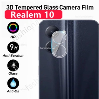 ฟิล์มกระจกนิรภัยกันรอยเลนส์กล้อง 3D สําหรับ Realme 10 pro plus 10pro+ 10T 10S Realme10 pro Realme10pro Realme10T 4G 5G