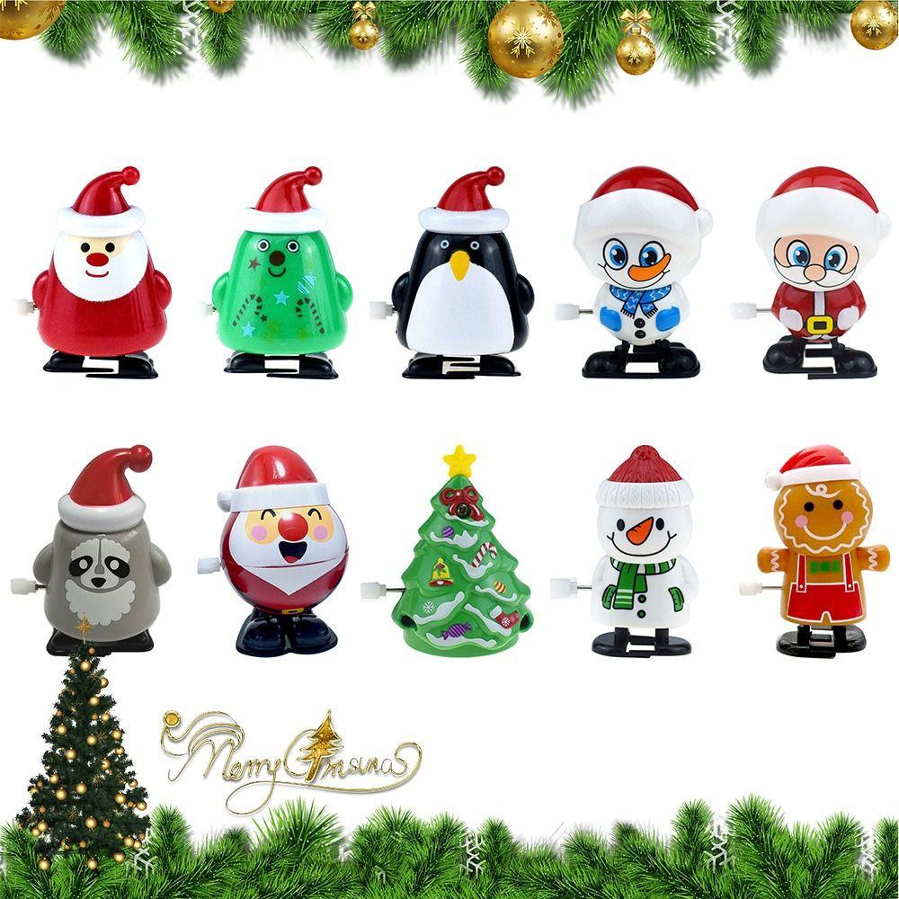 beauty-ของเล่นไขลาน-รูปซานตาคลอส-เพนกวิน-ของขวัญคริสต์มาส