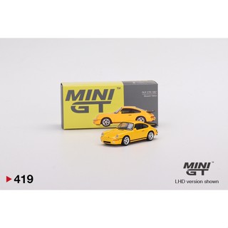 Mini GT No. 419-L RUF CTR 1987 Blossom Yellow