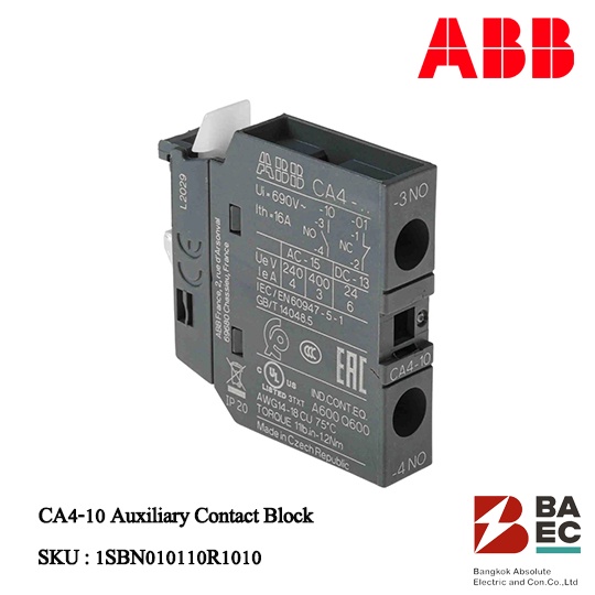 abb-คอนแทคช่วย-ca4-10-auxiliary-contact-block