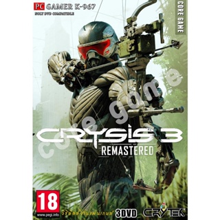 CRYSIS 3 REMASTERED แผ่นและแฟลชไดร์ฟ  เกมส์ คอมพิวเตอร์  Pc และ โน๊ตบุ๊ค