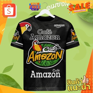 เสื้อดำ Amazon + อเมซอล+ผ้าไมโครสีสันสดใส รอบอก 42 ฟรีไซส์