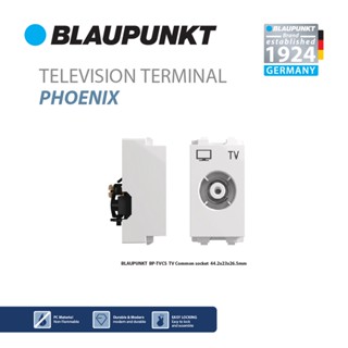 BLAUPUNKT เต้ารับทีวี TELEVISION TERMINAL PHOENIX SERIES มาตรฐานเยอรมัน