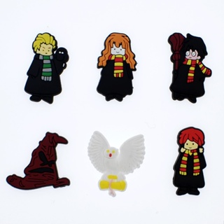 Crocs Jibbitz Pins Harry Potter กระดุมเสน่ห์ สําหรับรองเท้า DIY