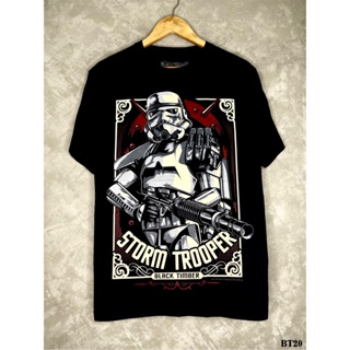 Stormtrooperเสื้อยืดสีดำสกรีนลายBT20