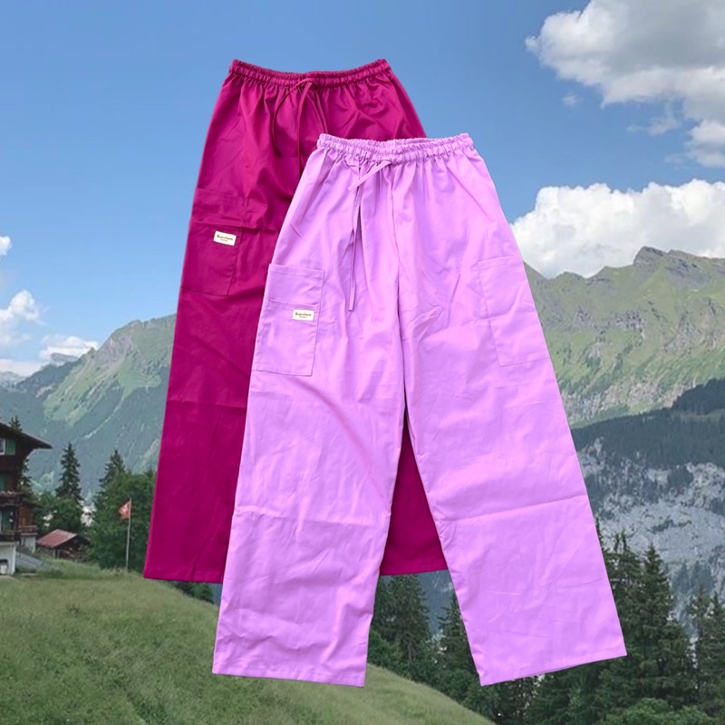 cargo-colorful-pants-กางเกงขายาวหลายสี