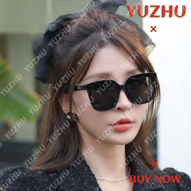 yuzhu-ใหม่-แว่นตากันแดด-กรอบสี่เหลี่ยม-ขนาดใหญ่-หลากสี-แฟชั่นเกาหลี-สําหรับผู้หญิง