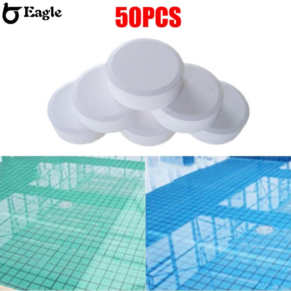 crazy-sale-ready-stock-50pcs-multifunctional-white-chlorine-tablets-for-hot-tub-swimming-pool-spa-clean