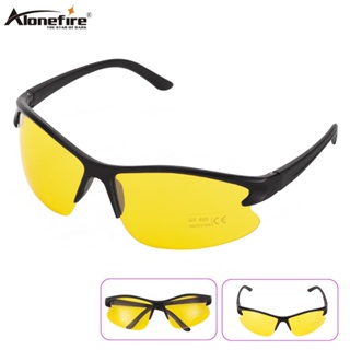 Alonefire แว่นตาป้องกันรังสีอัลตราไวโอเลต UV400 365-395nm
