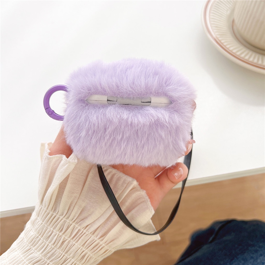 เคสหูฟังไร้สาย-ผ้ากํามะหยี่ขนนิ่ม-สําหรับ-airpods-pro-2-airpods-1-2-3