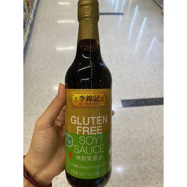 Gluten Free Soy Sauce Natural Fermentation ( Lee Kum Kee ) 500 Ml. ลี