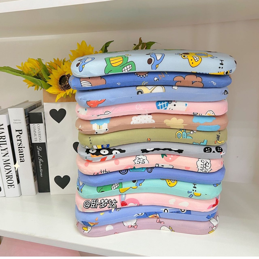 ภาพสินค้าหมอนหัวทุย หมอนหลุมหมี Baby pillow หัวทุยหัวสวย 4001 จากร้าน realstar2562 บน Shopee ภาพที่ 5