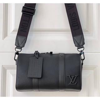 พรี​ ราคา7900 Lv Louis Vuitton City Keepall M59325 หนังวัว กระเป๋าสะพายไหล่ กระเป๋าสะพาย