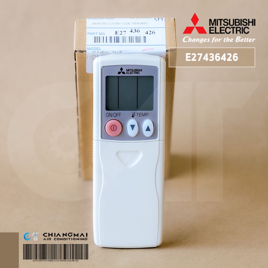 E27436426 (ใช้รหัส E27F57426 แทน) รีโมทแอร์ Mitsubishi Electric รีโมท ...