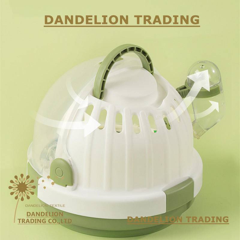 dandelion-กรงใส่น้ําผึ้ง-เม่น-จิงโจ้-หนูแฮมสเตอร์-แบบพกพา-สีทอง-สําหรับเดินทาง-สัตว์เลี้ยง-หนูแฮมสเตอร์