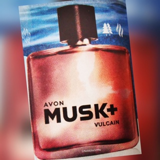 น้ำหอมมัสก์วัลเคน ฟอร์เมน เอวอน Musk Vulcain Avon โอเดอโคโลญ สเปรย์ 75 มล.
