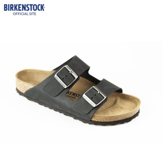 BIRKENSTOCK Arizona NU Oiled Black รองเท้าแตะ Unisex สีดำ รุ่น 552111 (regular)