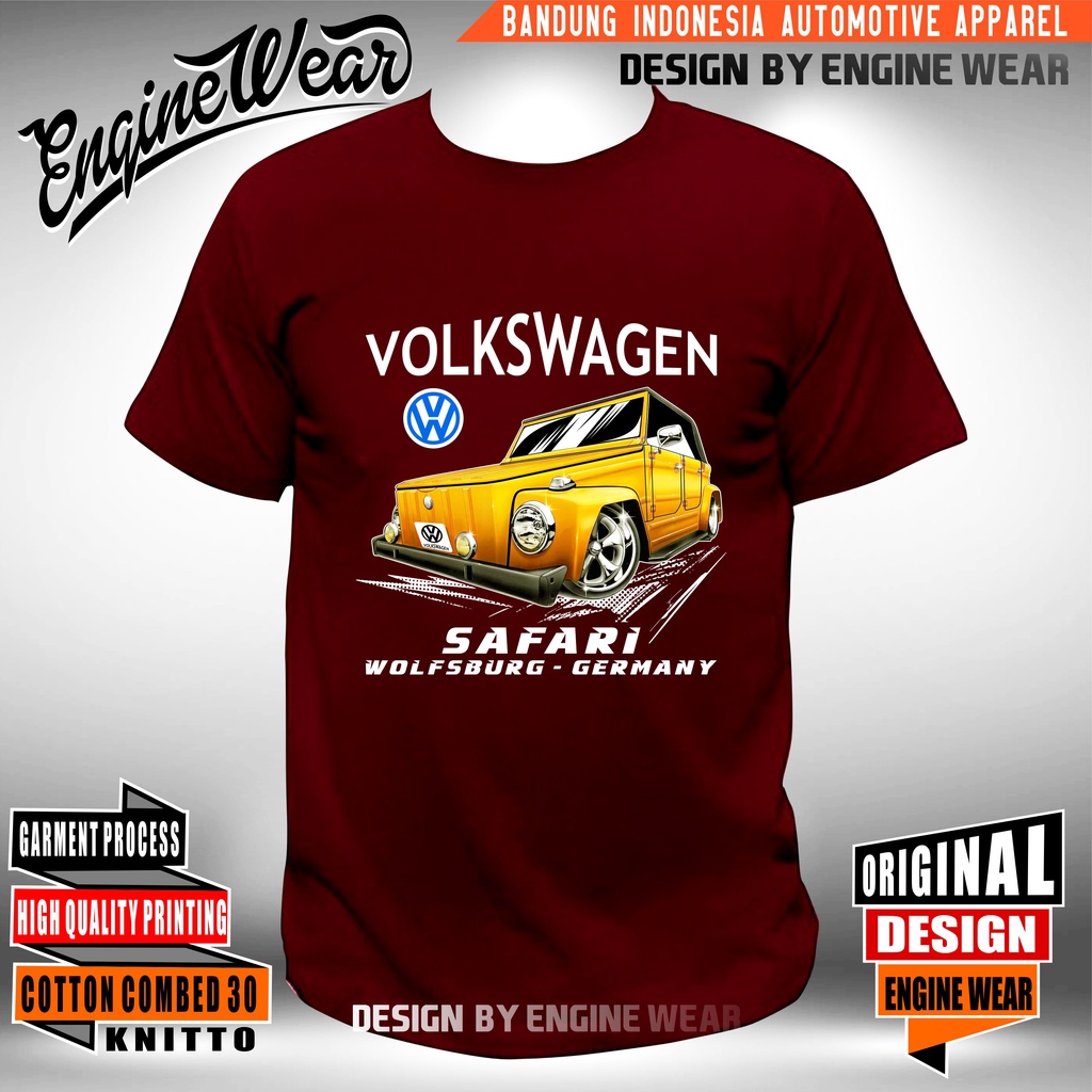 เสื้อยืด-ลาย-vw-safari-vw-sub-district-volks-wagen-type-182-สําหรับรถยนต์