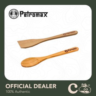 [ของแท้] Petromax Wooden spatula with branding : ช้อนทำอาหาร ช้อนตักอาหาร ช้อนไม้