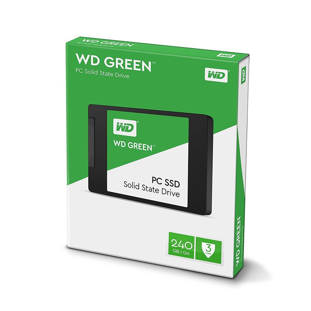 ภาพสินค้าFLASH SALE ️ 240 GB SSD (เอสเอสดี) WD GREEN SATA WDSSD240GB-SATA-GREEN-3D รับประกัน 3 ปี จากร้าน nava.it บน Shopee ภาพที่ 4