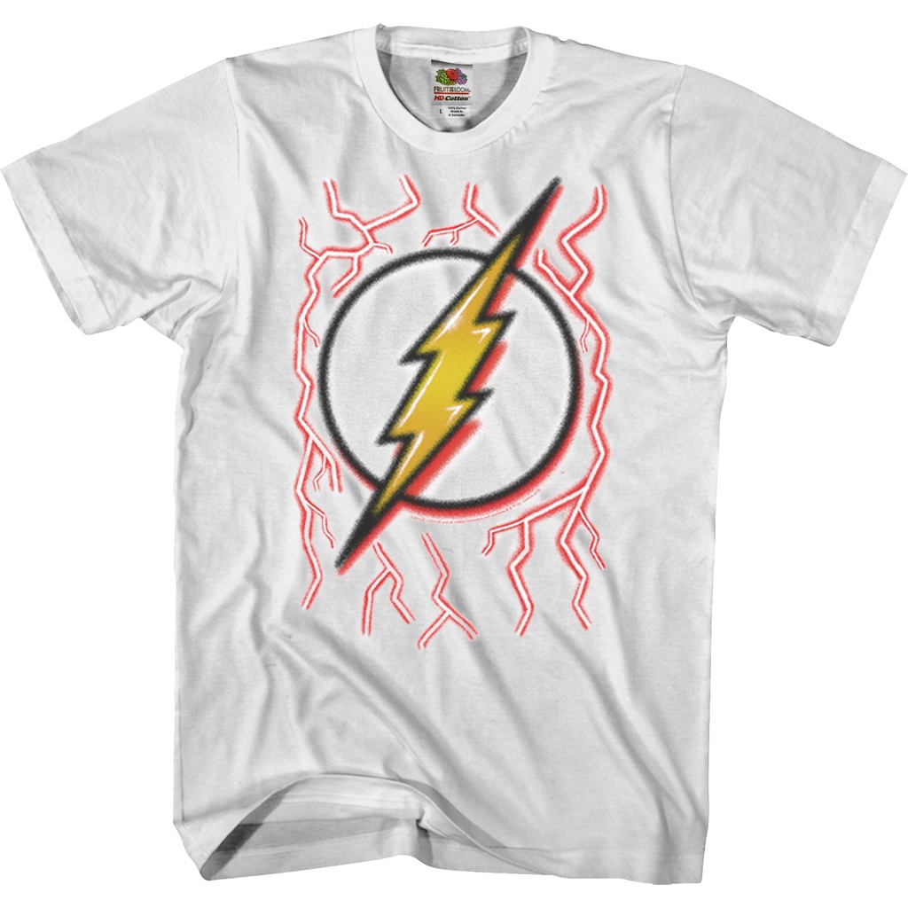 airbrush-flash-t-shirt-เสื้อยีด-เสื้อยื-เสื้อยืดสีขาว