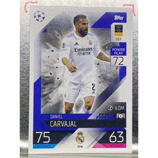 การ์ดนักฟุตบอล 2022/23 Daniel Carvajal การ์ดสะสมทีม Real madrid c.f. การ์ดนักเตะ รีลมาดริด เรอัลมาดริด