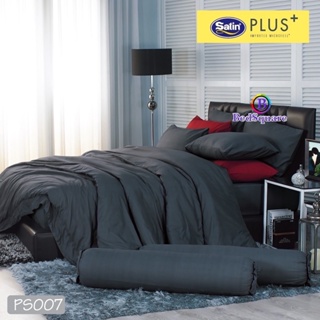 Satin Plus ชุดผ้าปูที่นอน (รวมผ้านวม) พิมพ์ลาย PS007 ลิขสิทธิ์แท้