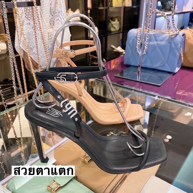 รองเท้าส้นสูง-lyn-สีดำ-size-37