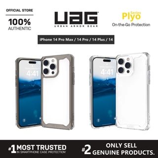 Uag เคสโทรศัพท์มือถือแบบใส น้ําหนักเบา กันกระแทก สําหรับ iPhone 14 13 Pro Max 14 Pro 14 Plus 14