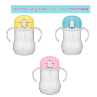 แก้วหัดดื่ม  THERMOS  Baby Straw Mug, Baby Mug,(350 ml)