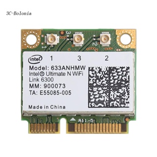 【PC】อะแดปเตอร์การ์ด Pci-e 450Mb Mini Wifi สําหรับ Inte 633ANHMW Dual Band 450M