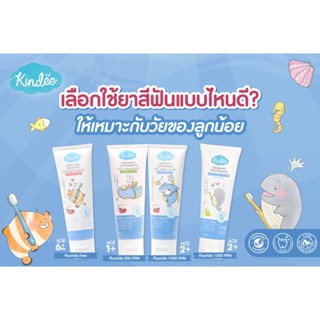 ภาพหน้าปกสินค้ายาสีฟันเด็ก Kindee oral gel  คินดี้ ยาสีฟันออแกนิค สำหรับเด็กอายุ 6เดือนขึ้นไป ยาสีฟันเด็ก กลืนได้ ปลอดภัย ที่เกี่ยวข้อง