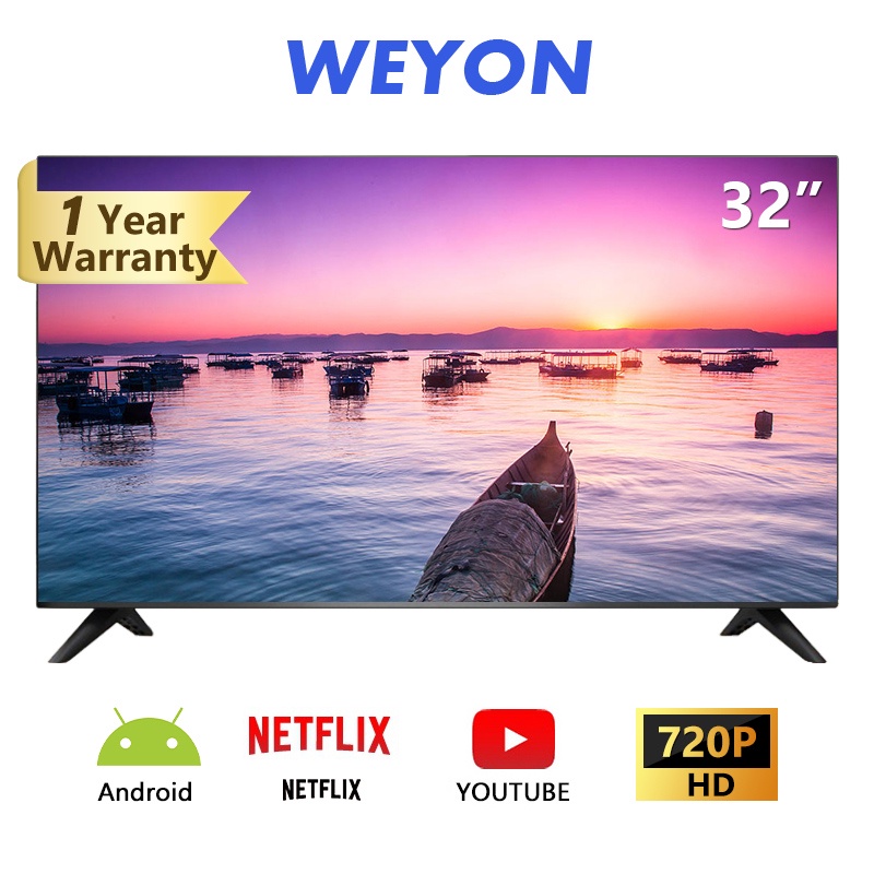 ภาพสินค้าWEYON ทีวี 32 นิ้ว LED สมาร์ททีวี (รุ่น W-32Bสมาร์ททีวี) 32'' โทรทัศน์ จากร้าน gtsuperstore บน Shopee ภาพที่ 7
