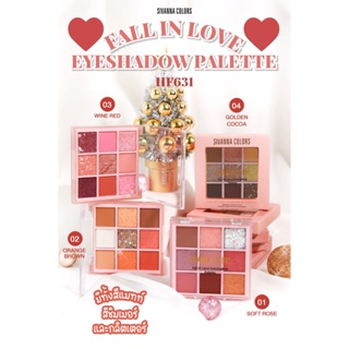 HF631 ซีวานน่า อายแชโดว์ ฟอล อิน เลิฟ SIVANNA FALL IN LOVE EYESHADOW PALETTE