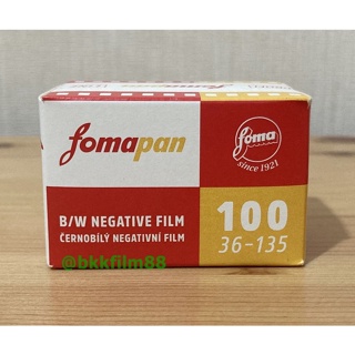 สินค้า ฟิล์มขาวดำ Fomapan 100 Limited Retro Edition 35mm 135-36 Black and White Film ฟิล์ม Foma 100 Years Anniversary
