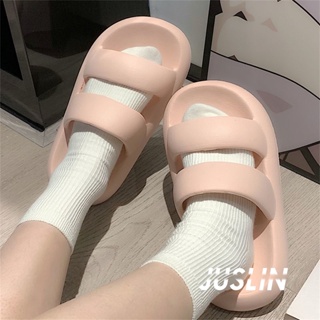 JUSLIN  รองเท้าแตะผู้หญิง รองเท้าแตะ พื้นนุ่ม กันลื่น นุ่ม ใส่สบาย สไตล์เกาหลี สบาย Stylish Comfortable พิเศษ X0101837 37Z230910