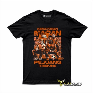 เสื้อยืด พิมพ์ลาย Distro TRIBUNE Fighters สําหรับผู้ชาย MACAN KEMAYORAN THE JAK