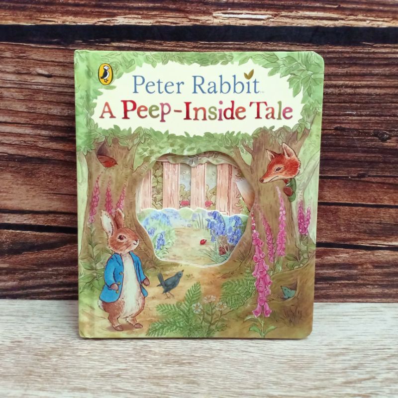 (New) Peter Rabbit A Peep inside Tale Board book | Shopee Thailand