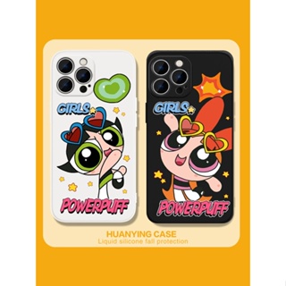 The Powerpuff Girls เคสไอโฟน iPhone 11 14 pro max 8 Plus case X Xr Xs Max Se 2020 cover 14 7 Plus เคส iPhone 13 12 pro m