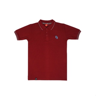 เสื้อโปโล ลายเลือด Pinatubo 02 Maroon