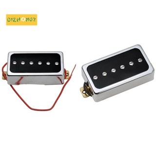 อุปกรณ์เสริมปิ๊กอัพกีตาร์ไฟฟ้า P90 Humbucker Size Single Coil Pickup