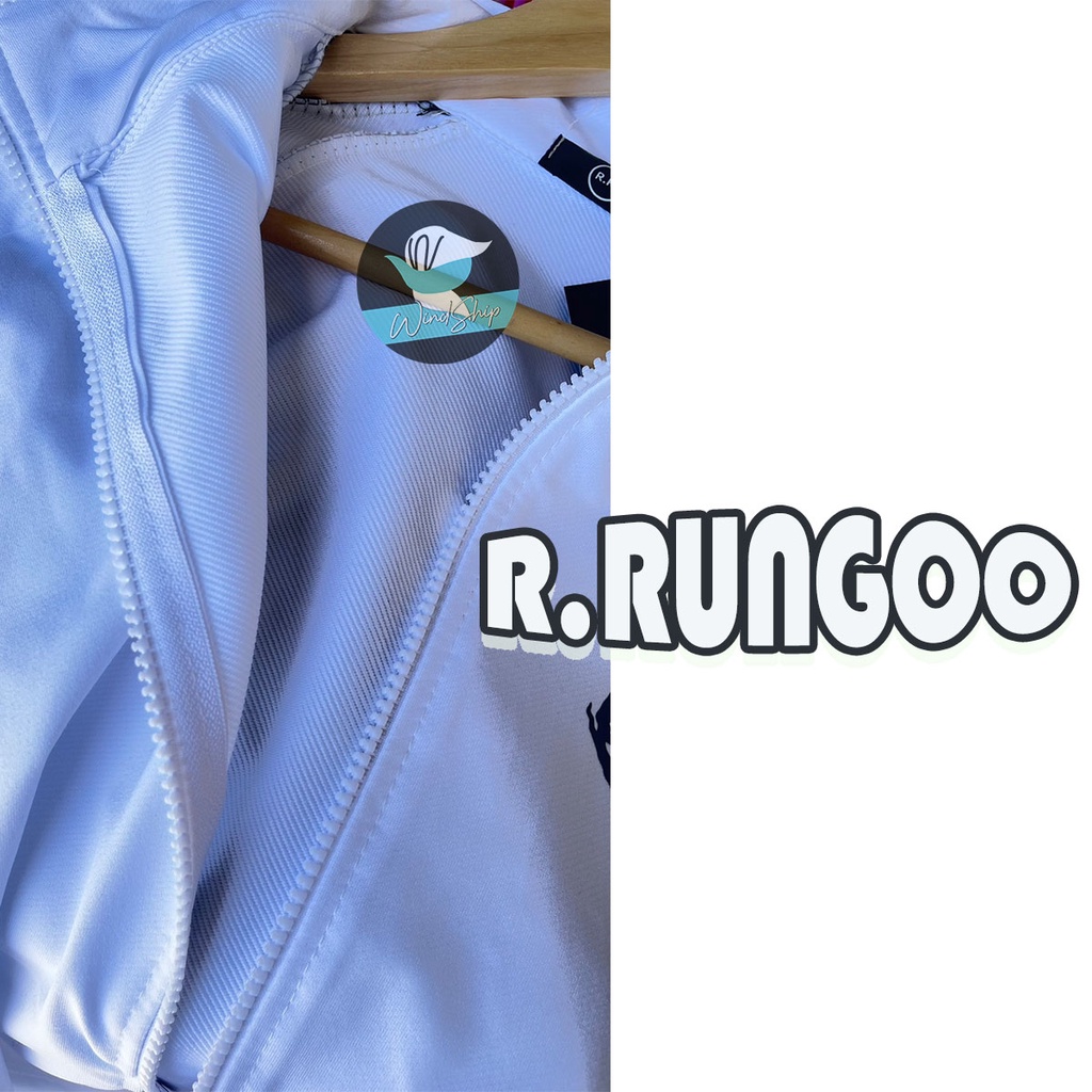 เสื้อกันหนาว เสื้อแขนยาว R.Rungoo แจ็คเก็ต ผ้าเกาหลี ซิปหน้า (MA8 ...